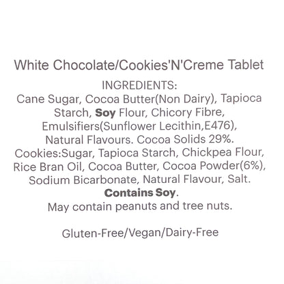 Tablet - Cookies & Cream White Chocolate