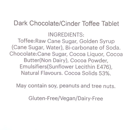 Tablet - Cinder Toffee Dark Chocolate